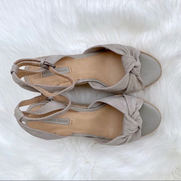 Frye Charlotte Twist Sage Espadrille Wedge Sandals - Picture 3 of 8